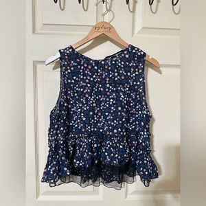 ZARA floral top BNWOT